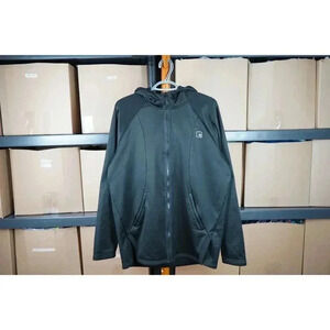 Track Jacket And1 M Black Hooded Zip #491